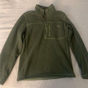 Men’s quarter zip north face sweatshirt
